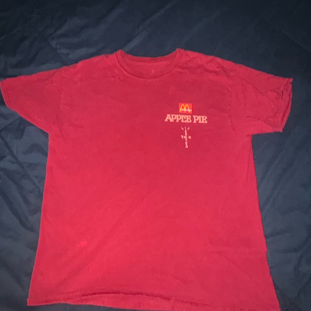 Travis Scott McDonald’s shirt